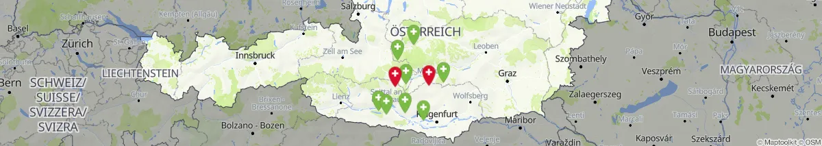 Kartenansicht für Apotheken-Notdienste in der Nähe von Tamsweg (Gemeinde, Salzburg) (34)